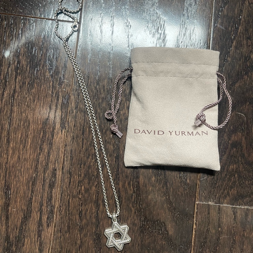 David yurman star of David necklace